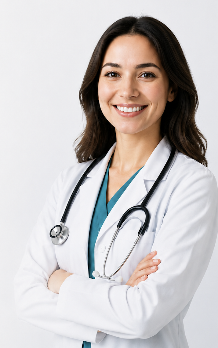 Fotografía profesional médica de ejemplo